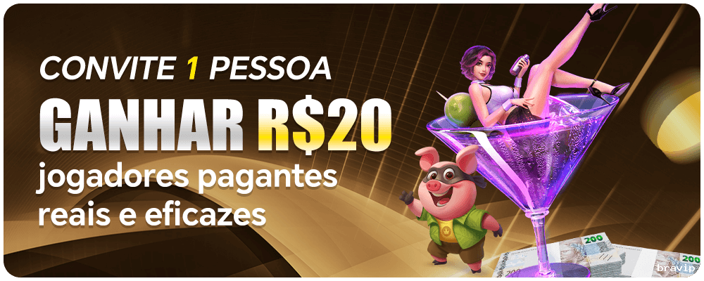 Imagem promocional dos ganhos da bravip